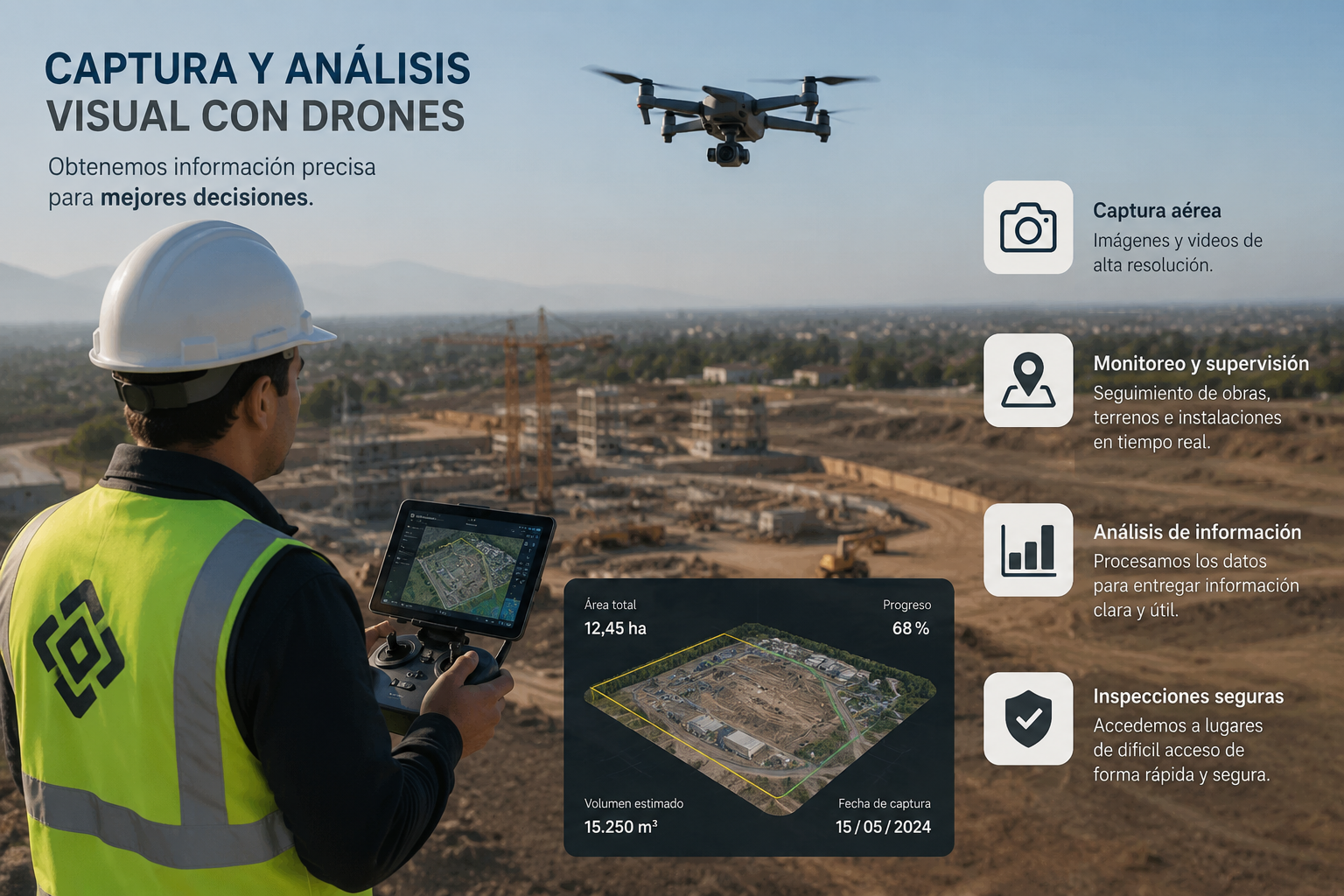 Captura y Análisis Visual con Drones