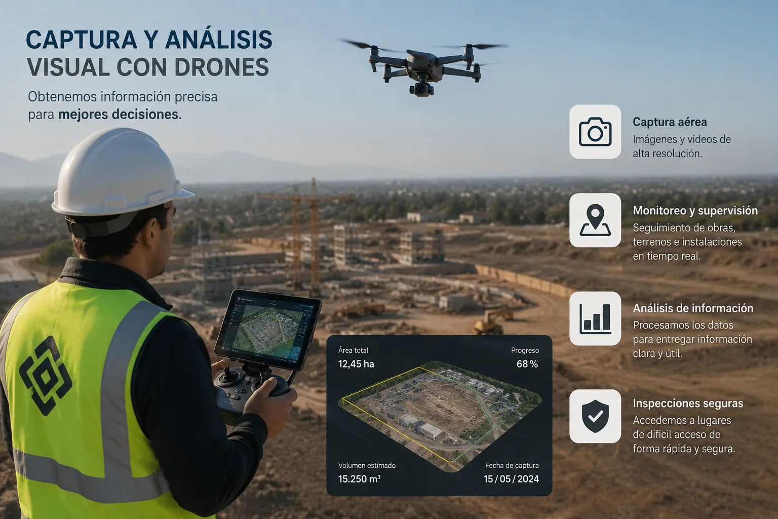 Captura y Análisis Visual con Drones